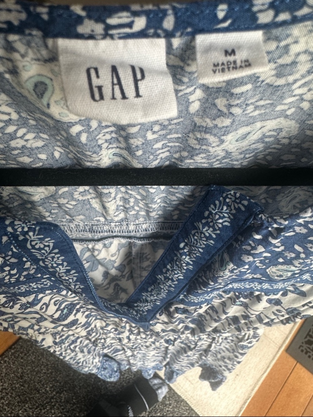 GAP Blue and White Floral Sundress - Picture 2 of 9